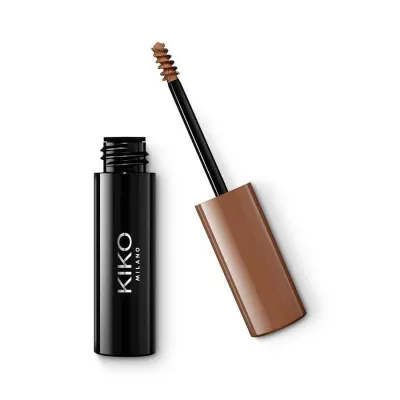 Тушь для бровей KIKO Milano Eyebrow Fibers Coloured Mascara с волокнами и пантенолом, тон 03, 4,2 мл