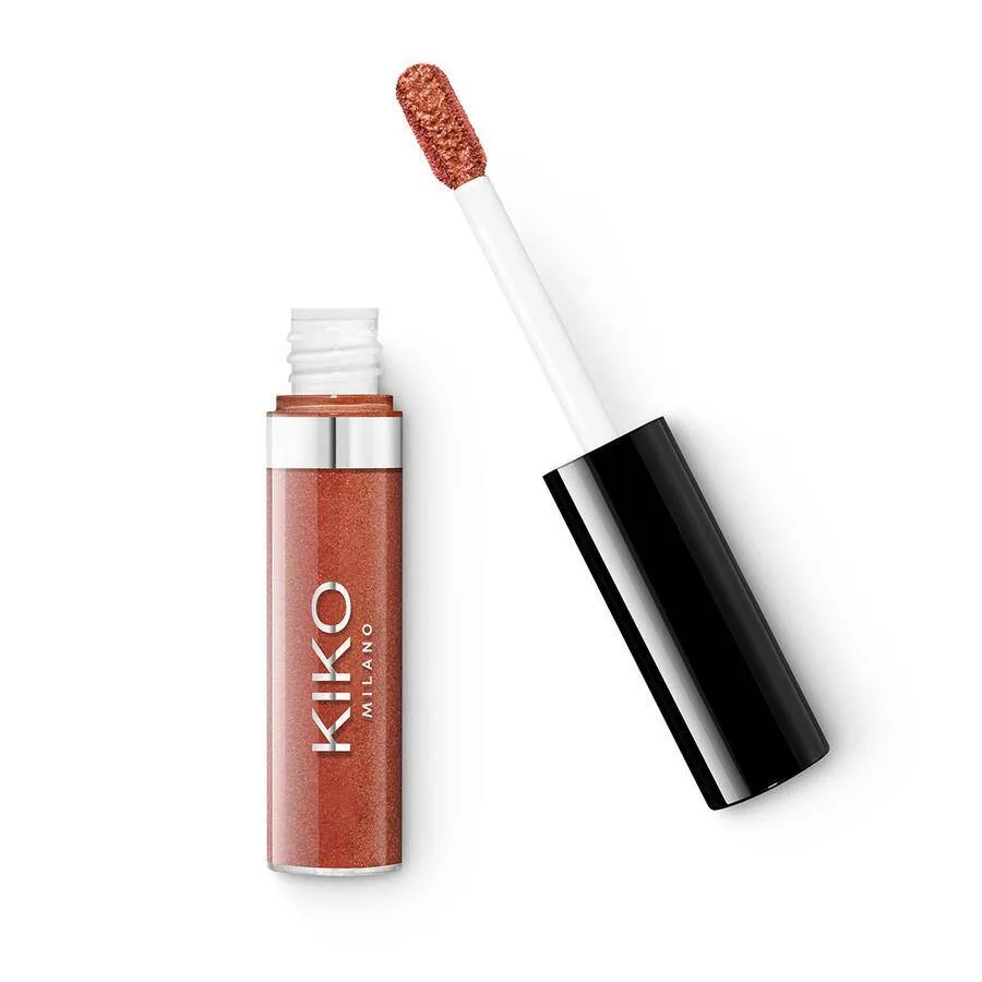 Тени для век KIKO Milano Long Lasting Liquid жидкие стойкие, металлический финиш, оттенок 04 Unique Copper, 4.5 мл