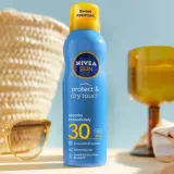 Спрей солнцезащитный NIVEA Sun Protect & Dry Touch освежающий SPF30, 200 мл — фото 6