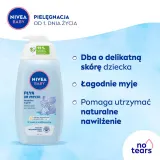 Средство для купания детское NIVEA Baby мягкое очищение, миндальное масло и пантенол, с первых дней жизни, 450 мл — фото 5
