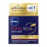 Крем для лица NIVEA Vital Soja Anti-Age ночной восстанавливающий, с соей и маслом ши, 50 мл — фото 1