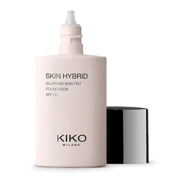 Тональный флюид KIKO Milano Skin Hybrid Blurring Skin Tint 01 Porcelain SPF 30 лёгкое покрытие 30 мл