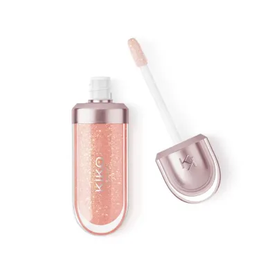 Масло для губ KIKO Milano 3D Hydra Lip Oil 02 Atomic Orange увлажняющее, оранжевый оттенок, 6,5 мл