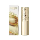 Помада для губ KIKO Milano Gold Reflections Gleam & Care 04 Natural Nutmeg кремовая с SPF 30, нюдовый оттенок, 3,5 г — фото 2