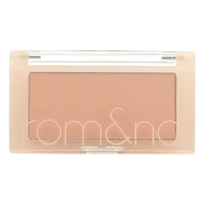Румяна для щёк rom&nd Better Than Cheek N01 Nutty Nude пудровые, нюдовый ореховый тон, 4 г