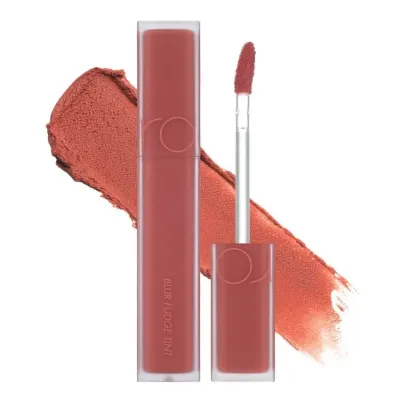 Помада для губ rom&nd Blur Fudge Tint кремовая матовая, эффект размытого контура, оттенок 01 Pomeloco, 5 г