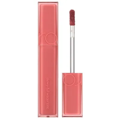 Блеск для губ Romand Dewy Ful Water Tint лёгкая формула, губка-аппликатор, оттенок 01 In Coral, 5 г
