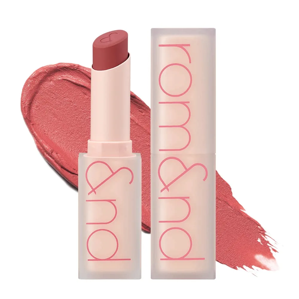 Помада для губ rom&nd Zero Matte Lipstick матовая стойкая, оттенок 07 Envy Me, 3 г