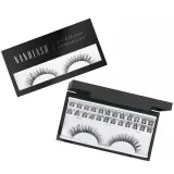 Накладные ресницы пучками Nanolash DIY Eyelash Extensions Charm, набор для самостоятельного наращивания, с аппликатором и ремувером, 36 пучков — фото 1