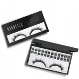 Накладные ресницы пучками Nanolash DIY Eyelash Extensions Heartbreaker, полный набор с бондером, силером, ремувером и аппликатором, 36 пучков — фото 1