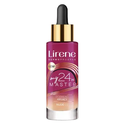Тональный крем Lirene My Master плотное покрытие, для зрелой кожи, оттенок 03 Nude, 30 мл
