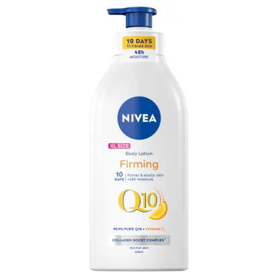 Лосьон для тела NIVEA Q10 для тонуса и плотности кожи, с коэнзимом Q10, увлажняющий, 625 мл
