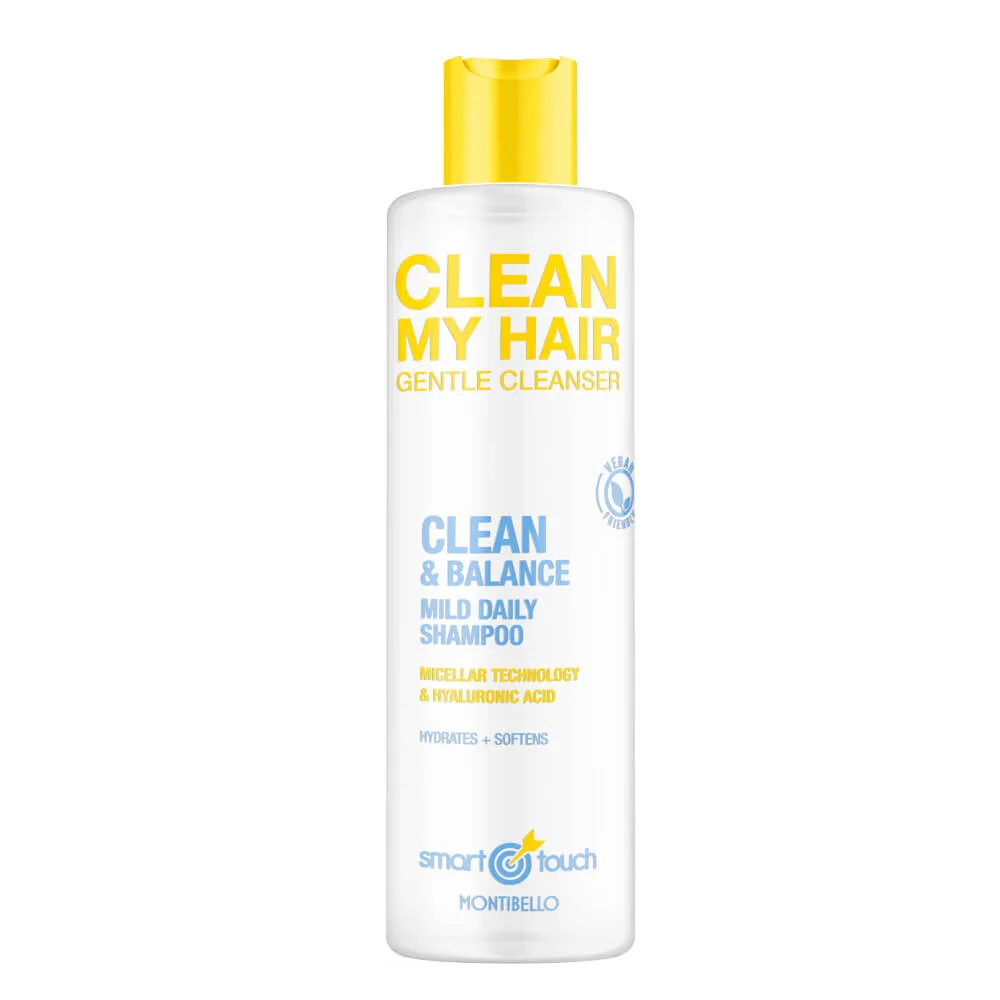 Шампунь Montibello Smart Touch Clean My Hair мицеллярный, для сухих и повреждённых волос 300 мл