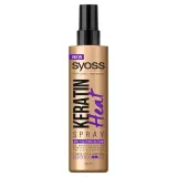 Спрей термозащитный Syoss Keratin Heat Spray с кератином защита до 230 C 200 мл — фото 1