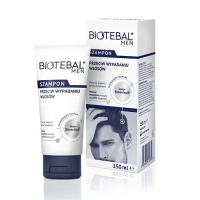 Шампунь Biotebal Men против выпадения волос для мужчин укрепляющий против перхоти 150 мл