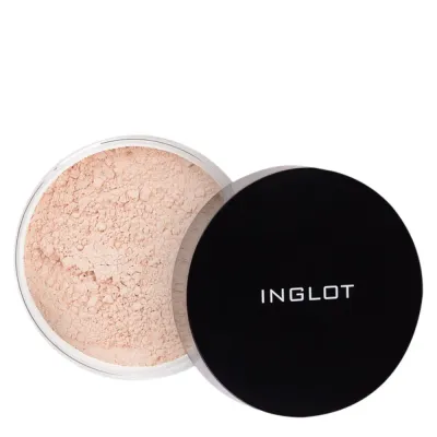 Пудра для лица Inglot HD NF рассыпчатая сияющая бархатистый финиш, 44, 4,5 г