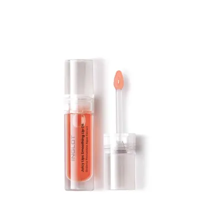 Масло для губ Inglot Juicy Lips 12 Sweet Orange разглаживающее, сочный блеск, 4 мл