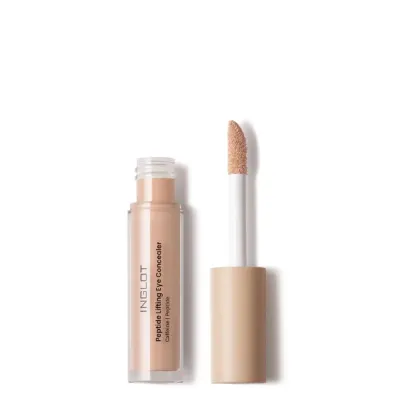 Консилер под глаза Inglot 203 Soft Beige с пептидами, среднее покрытие, 4,6 мл