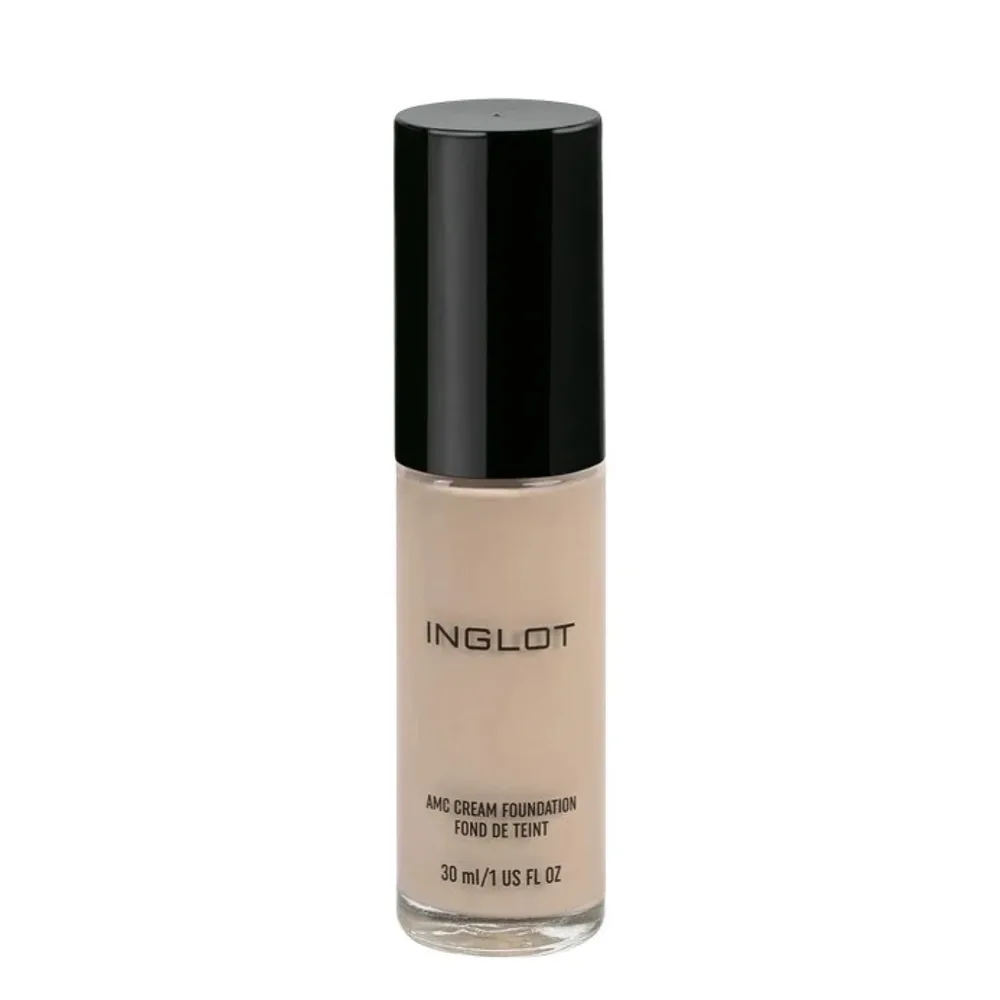 Тональный крем Inglot AMC сияющий, натуральное покрытие, оттенок LW500, 30 мл