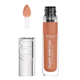 Масло для губ L'Oreal Paris Plump Ambition 641 Latte Glace ухаживающее с блеском, мягкий аппликатор, 5 мл — фото 1