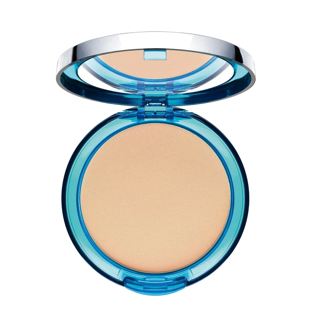 Пудра-основа компактная ARTDECO Sun Protection Powder Foundation SPF50 матирующая, защита UVA и UVB, оттенок 95 Golden Beige, 9.5 г