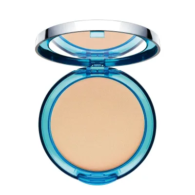Пудра-основа компактная ARTDECO Sun Protection Powder Foundation SPF50 матирующая, защита UVA и UVB, оттенок 95 Golden Beige, 9.5 г