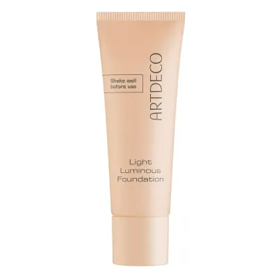 Тональный крем ARTDECO Light Luminous Foundation сияющий, лёгкое покрытие, оттенок 45 Cool Gentle Mahogany, 25 мл
