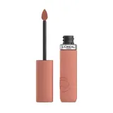 Помада для губ L'Oreal Paris Infaillible Matte Resistance жидкая матовая стойкая, с гиалуроновой кислотой, оттенок 601 Worth It, 5 мл — фото 1