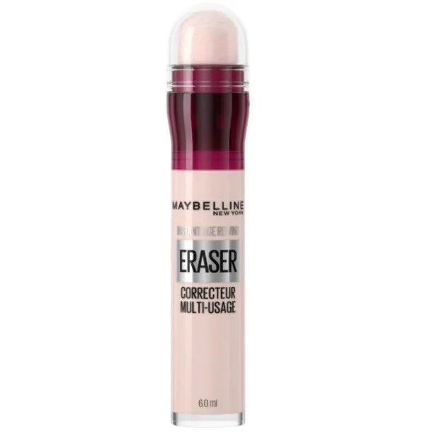 Консилер для лица Maybelline Instant Anti-Age Eraser Concealer 95 Cool Ivory среднее покрытие, аппликатор-спонж, 6,8 мл