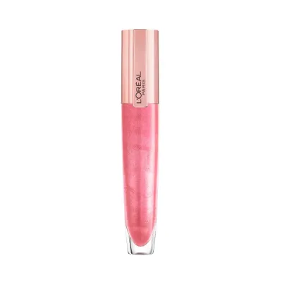 Блеск для губ L'Oreal Paris Glow Paradise Balm-In-Gloss 406 Amplify увлажняющий, с гиалуроновой кислотой, 7 мл