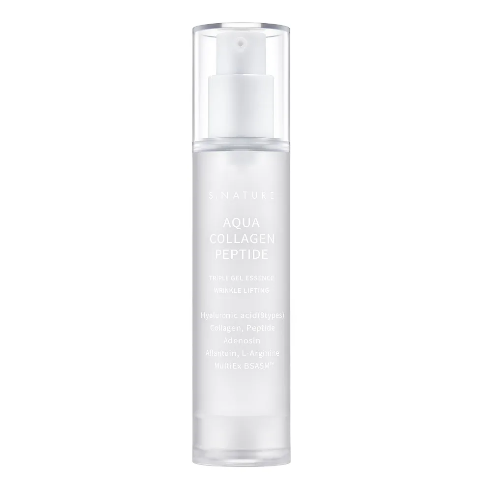 Эссенция S.Nature Aqua Collagen Peptide Triple Gel коллагеново-пептидная, для лица, 50 мл