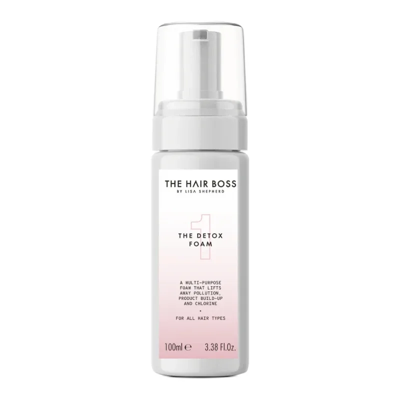 Пенка для волос The Hair Boss The Detox Foam детокс глубокое очищение перед бассейном 100 мл