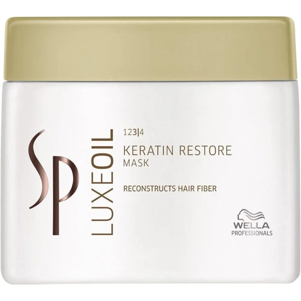 Маска для волос Wella Professionals SP Luxe Oil Keratin Restore с маслами и кератином, 400 мл