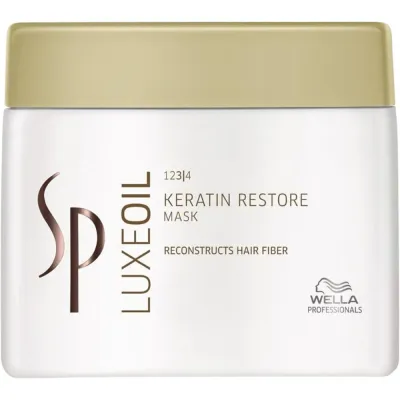 Маска для волос Wella Professionals SP Luxe Oil Keratin Restore с маслами и кератином, 400 мл