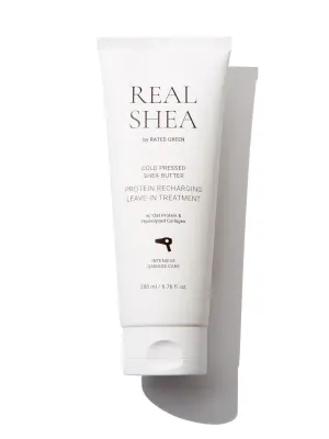 Уход для волос Rated Green Real Shea восстанавливающий протеиновый, несмываемый перед сушкой, 150 мл
