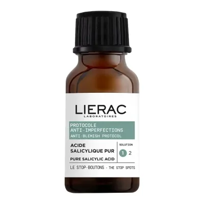 Концентрат для лица Lierac Anti-Blemish Protocol против несовершенств, с салициловой кислотой, 15 мл