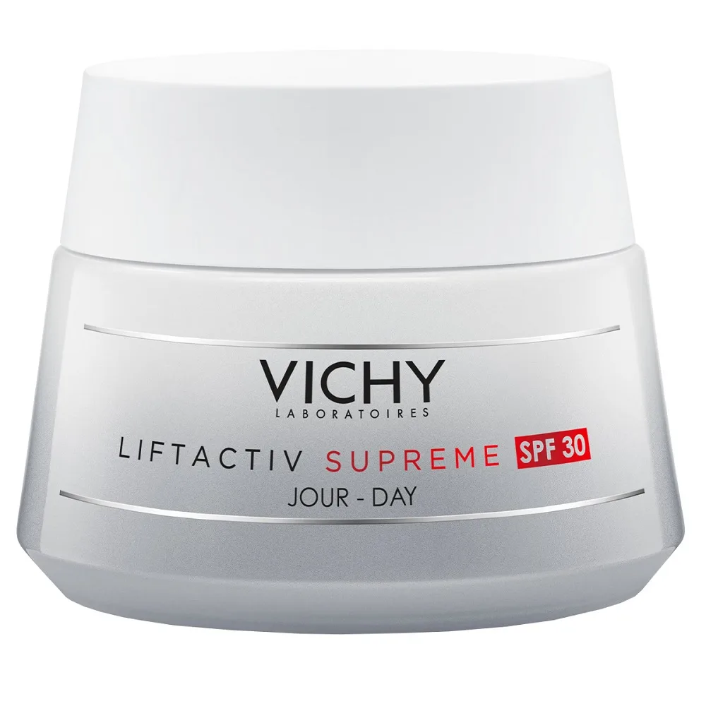 Крем для лица Vichy Liftactiv Supreme против морщин SPF30, с гиалуроновой кислотой, для чувствительной кожи, 50 мл