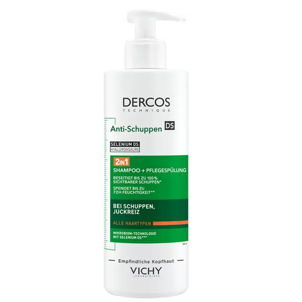 Шампунь Vichy Dercos против перхоти 2в1 с кондиционирующим эффектом 390 мл