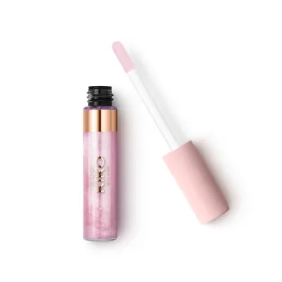 Масло для губ KIKO Milano Kind by KIKO Glowy Hydra Lip Oil увлажняющее, оттеночное, сияющий финиш, оттенок 02 Kind Kisses, 7 мл