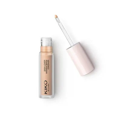 Консилер для области вокруг глаз KIKO Milano Skin Lover Intensive Serum стойкий шелковистый 07 Natural Beige, 8 мл