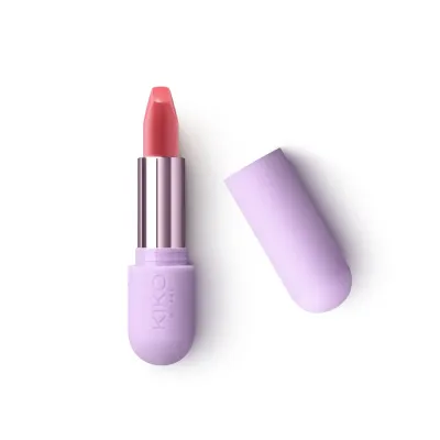 Помада для губ KIKO Milano Dreamphoria Shapechanger Satin Lipstick сатиновая, насыщенный цвет, оттенок 04 Peach Me, 3,5 г