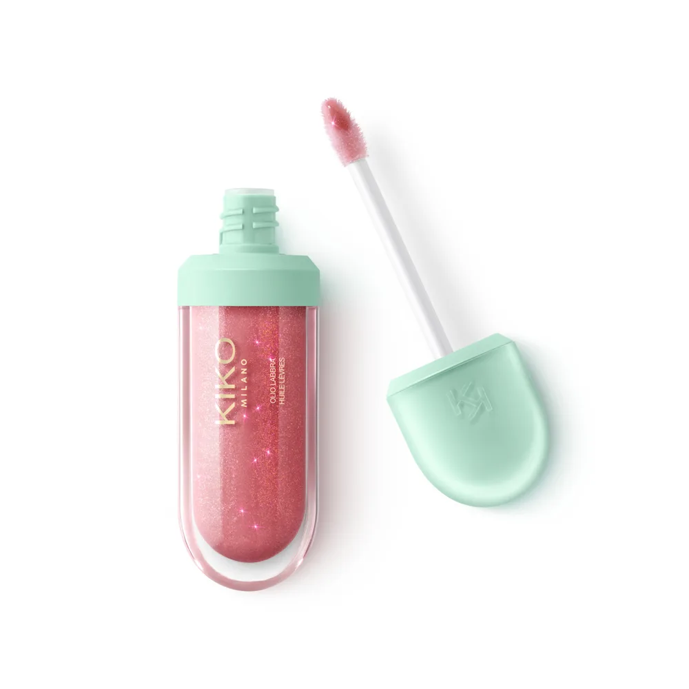 Масло для губ KIKO Milano Dreamphoria 3D Hydra Lip Oil увлажняющее, сияющий финиш, оттенок 03 Mauve Over, 6,5 мл