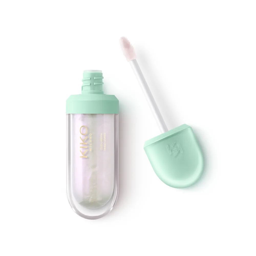 Масло для губ KIKO Milano Dreamphoria 3D Hydra Lip Oil увлажняющее, холодный лиловый, оттенок 01 Frosted Lilac, 6,5 мл