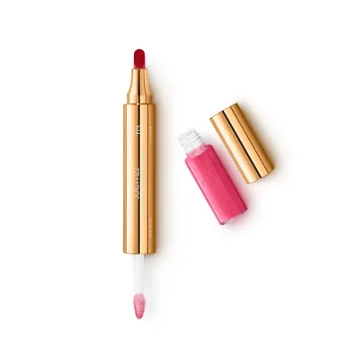 Дуэт для губ KIKO Milano Juicy Fizz Color Shot тинт и блеск, 03 Cheers for Pink, 2.5 мл