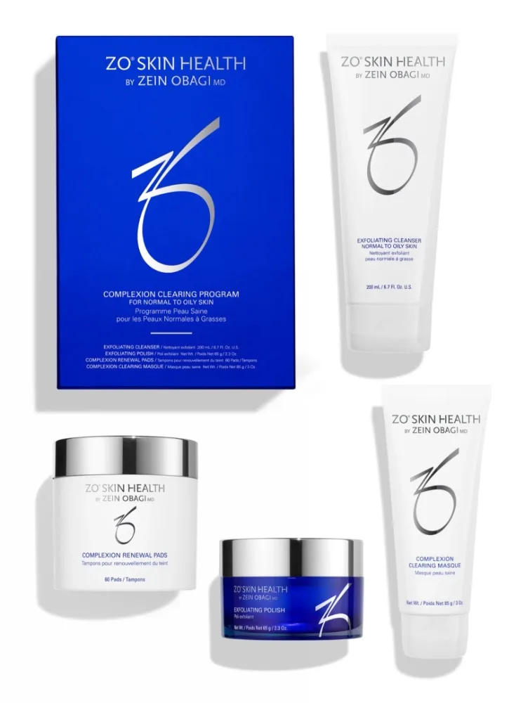 Программа для проблемной кожи набор из 4 средств ZO Skin Health Complexion Clearing System