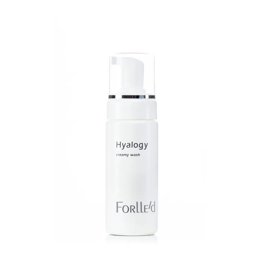 Лёгкая очищающая пенка для чувствительной кожи Forlle'd Hyalogy Creamy Wash, 150 мл
