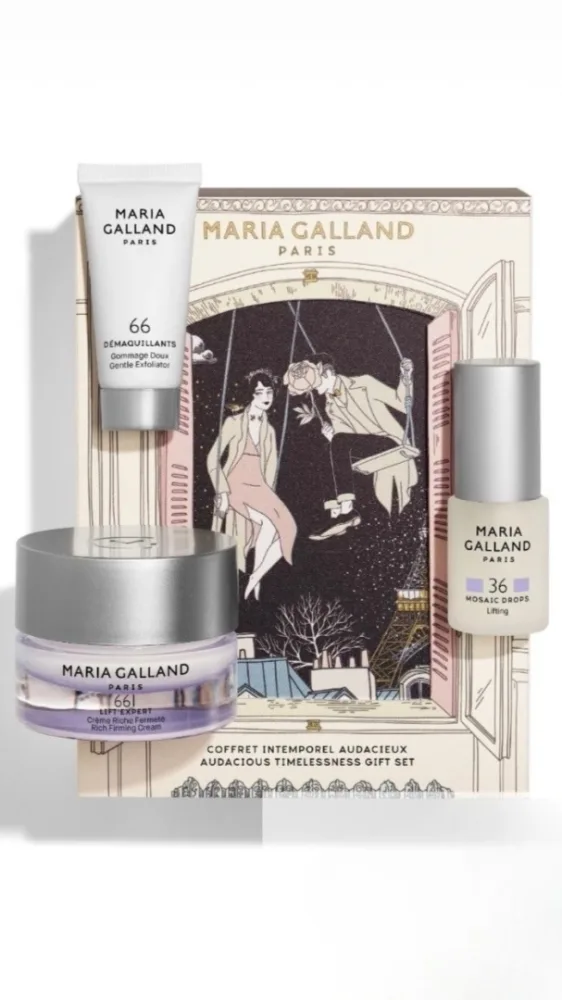 Антивозрастной набор для омоложения кожи лица Maria Galland Audacious Timelessness