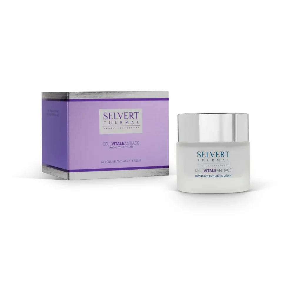 Крем для лица антивозрастной обращающий признаки старения Selvert Thermal Reversive Antiaging Cream, 50 мл