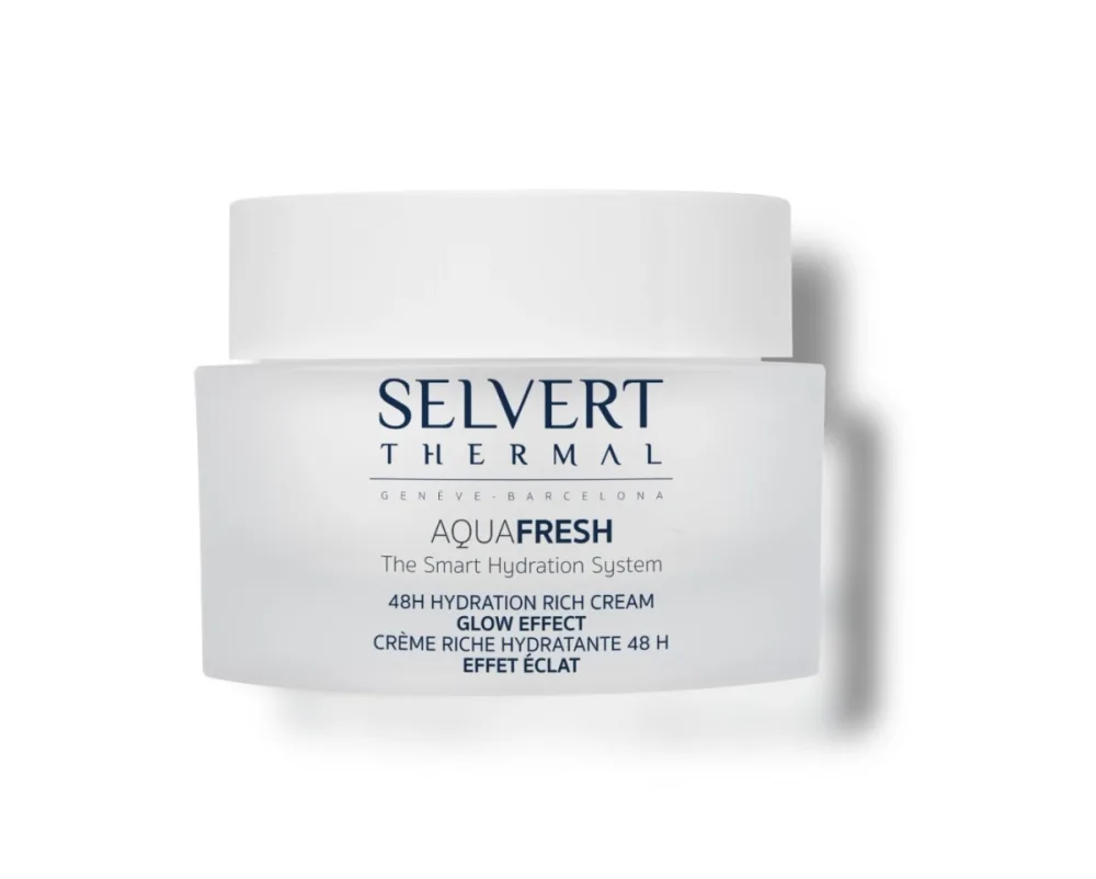 Крем для лица насыщенный увлажняющий 48 часов Selvert Thermal 48h Hydration Rich Cream, 50 мл
