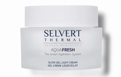 Крем-гель для лица легкий увлажняющий с эффектом сияния Selvert Thermal Glow Gel Light Cream, 50 мл